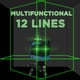 thumbnail image 2 of Herramienta multifuncional de nivel láser de 12 líneas Crosslight horizontal vertical, 2 of 8