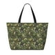 thumbnail image 2 of Fotbe Green Skulls Bolsa de Viaje para Playa - Resistente al Agua, Bolsa Tote de Gran Capacidad y Ligera con 7 Bolsillos para Mujeres y Hombres, 2 of 7