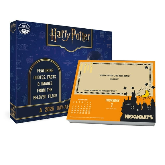 Harry Potter Desk Calendar 2026, 12-Month Calendar by Trends International