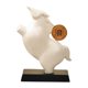 thumbnail image 1 of Estatua de caballo de pie con decoración Feng Shui de cobre para escritorio de oficina y patio. Blanco, 1 of 9