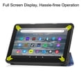 thumbnail image 4 of Case for Kindle Fire 7 Tablet 12th Generation 2022,Fire 7 Tablet Case for Kids,Premium Protective Light Weight Folio Stand Cover with Auto Wake/Sleep fire 7" Tablet,Star, 4 of 6