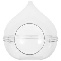 LABELEPH 1Pack Hamster Accessories for Small Animals in Transparent Material 5.5x4.7in