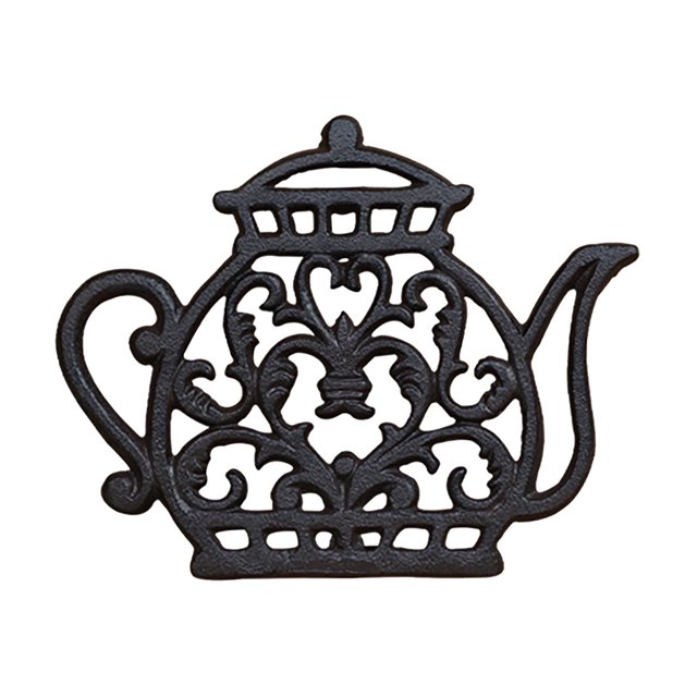 Aparatos de cocina, accesorios de cocina, utensilios de cocina, almohadilla aislante térmica de búho con arte de hierro rural, almohadilla para comidas, almohadilla para ollas, almohadilla para tazas,