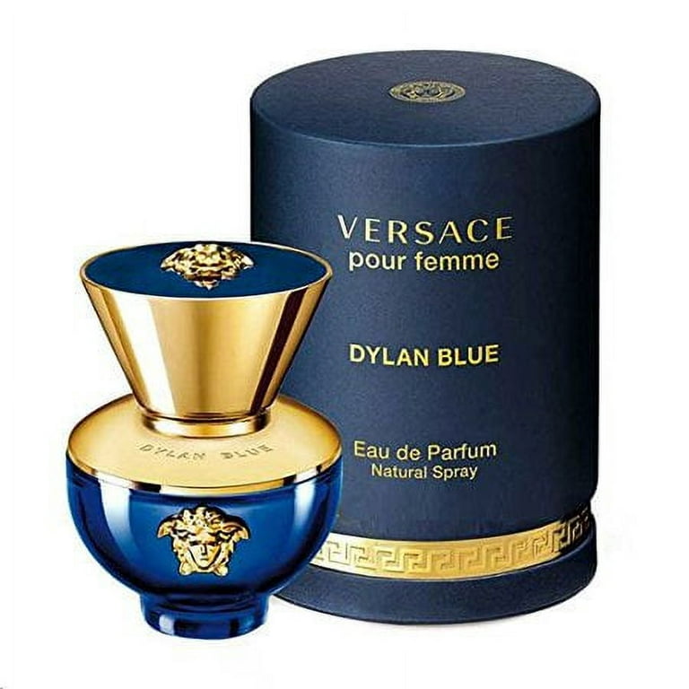 Versace Dylan Blue Pour Femme for Women Eau De Parfum Spray, 3.4 Oz