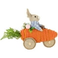 thumbnail image 4 of Northlight Boy Bunny with Carrot Car Easter Decoration - 13", 4 of 6