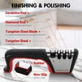 thumbnail image 2 of Afilador de cuchillos Simple Deluxe 4 en 1, paquete de 2 con guantes, 2 of 7