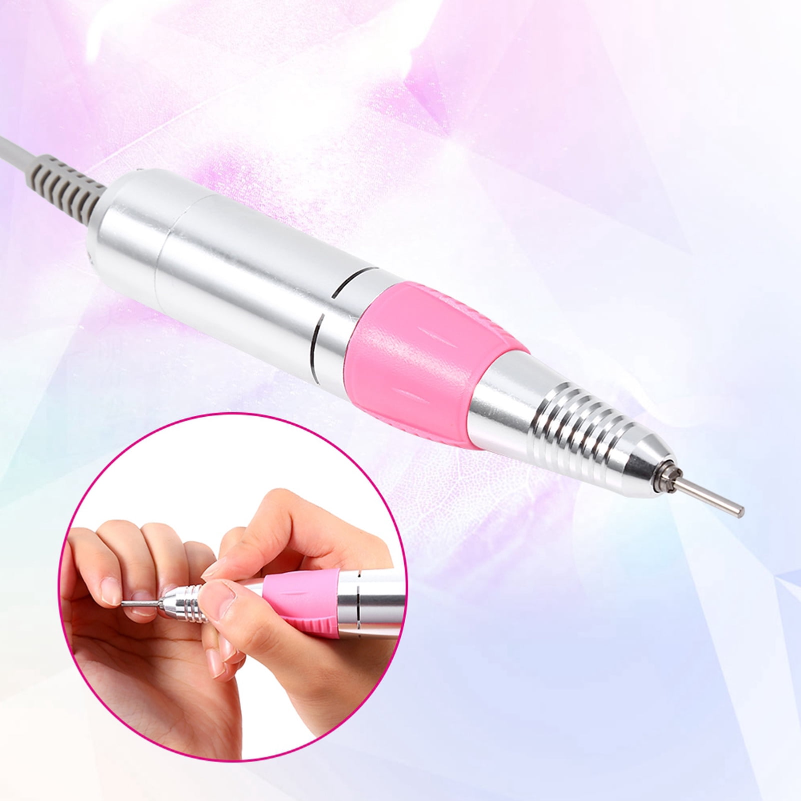 Electric Nail Drill, Nail Art Drill, Low Noise Solid Durable Nails Art Reshape Nails For Thin Nails Nail Drill Machine