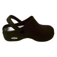 thumbnail image 3 of Natural Uniforms - Chaussures/sabots d'Infirmière Légers pour Femmes 9 B(M) US Noir, 3 of 3