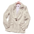 thumbnail image 3 of Saco de lino Elegancia Atemporal Natural Mediana, 3 of 3