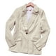 thumbnail image 3 of Saco de lino Elegancia Atemporal Natural Extra Grande, 3 of 3