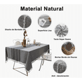 thumbnail image 2 of Mantel  Xtellar Para Mesa Rectangular Decoracion Comedor 1.4*1.8m Color Gris, 2 of 3