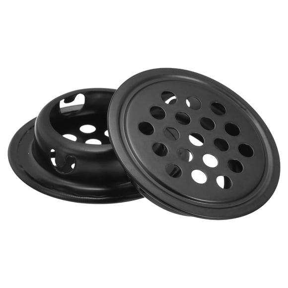 Rejilla de Ventilación Circular de 25 mm Unique Bargains 30 Uds de Rejillas de Aire Circulares de Acero Inoxidable con Agujeros de Malla Redonda para Cocina Baño Armario Negro