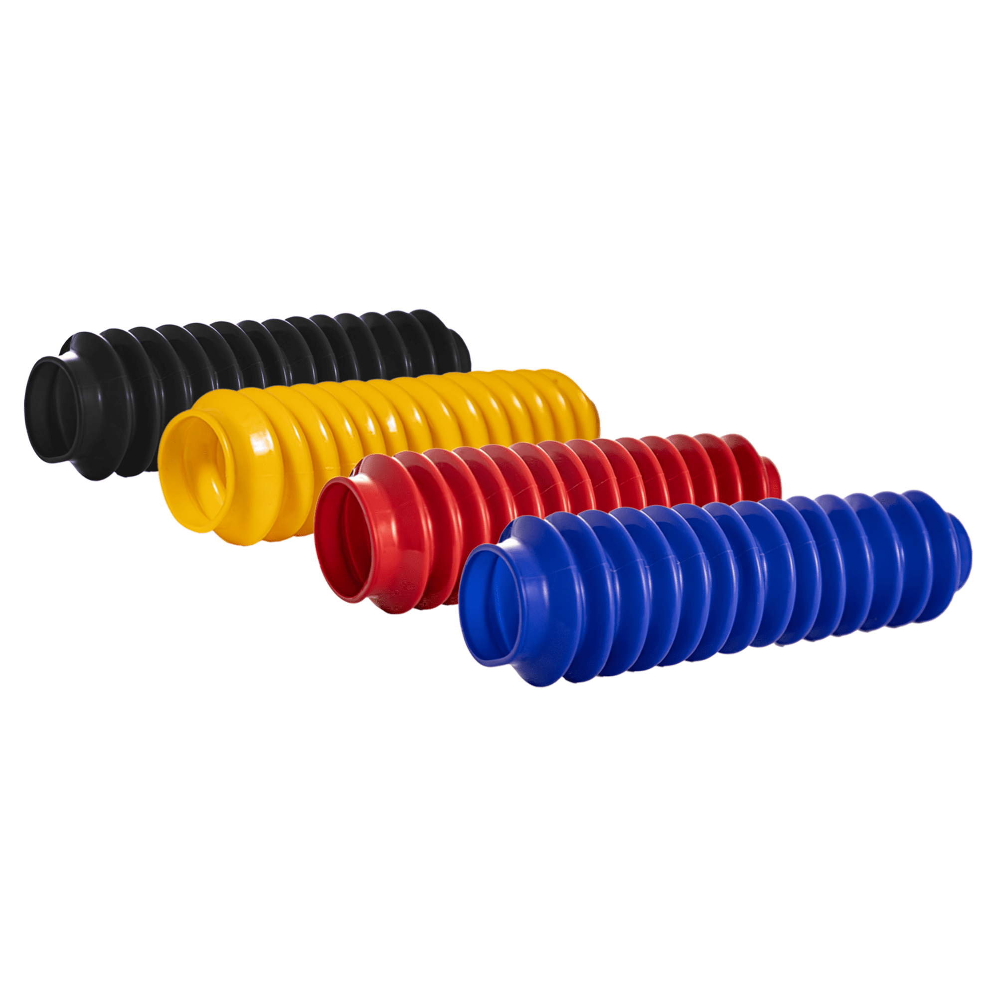 RYDE FX Strut & Shock Absorber Boot Bellows – Universal Fit, Up to 2.36 in (60 mm) Shock Body, 14.8 in (376 mm) Length, Flexible Polyvinyl Dust & Debris cover, Includes Tie Strap, Blue (Single)