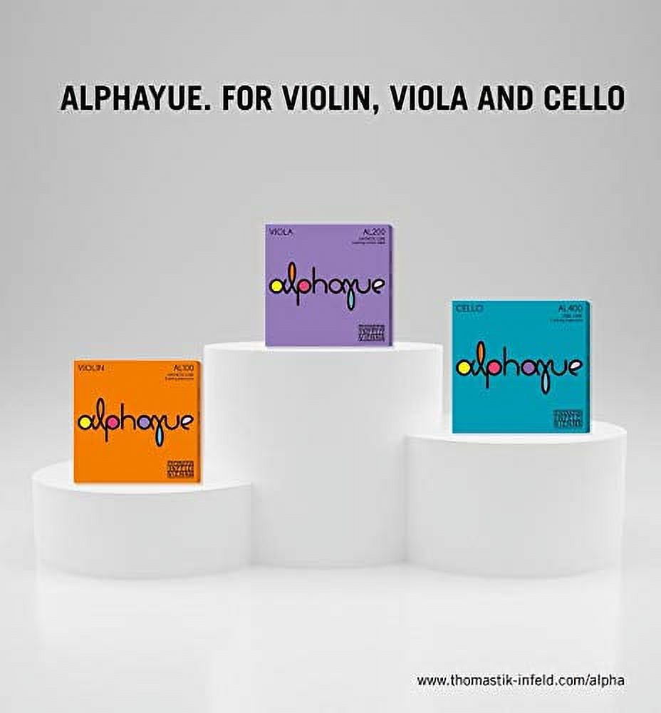 Thomastik Alphayue Series Cello String Set 4/4 Size, Medium