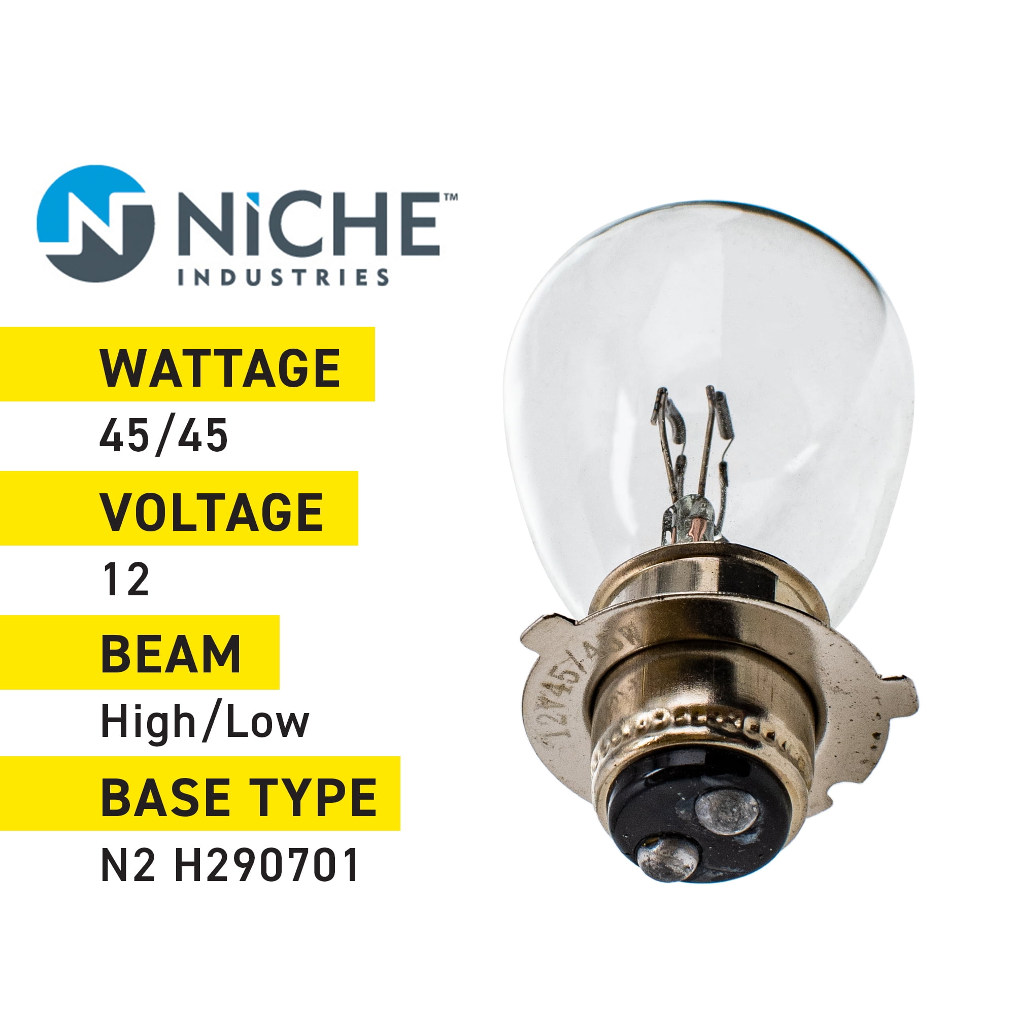 N2 Headlight Bulb Replaces Artic Cat 0409-073 