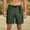#89-Green, variant on Ceisia Men's Solid Casual Cargo Shorts with Buckle Waistband Drawstring Multi-Pockets Comfortable Summer Outdoor Workwear Pants Black Gifts for Father 2X