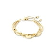 thumbnail image 2 of Pulsera Kendra Scott Chantal con cuentas chapadas en oro de 14 quilates para mujer, 2 of 4