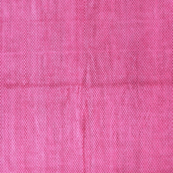 Ahgly Company Indoor Square Abstract Pink Modern Area Rugs, 5' Square