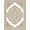 Beige, Pattern 14, variant on ODIKA Geometric Border With Interlocking Maze And Modern Trellis Motif Greek Key for Dorm Room, Small Living Apartment, Stain Resistant Low Profile
