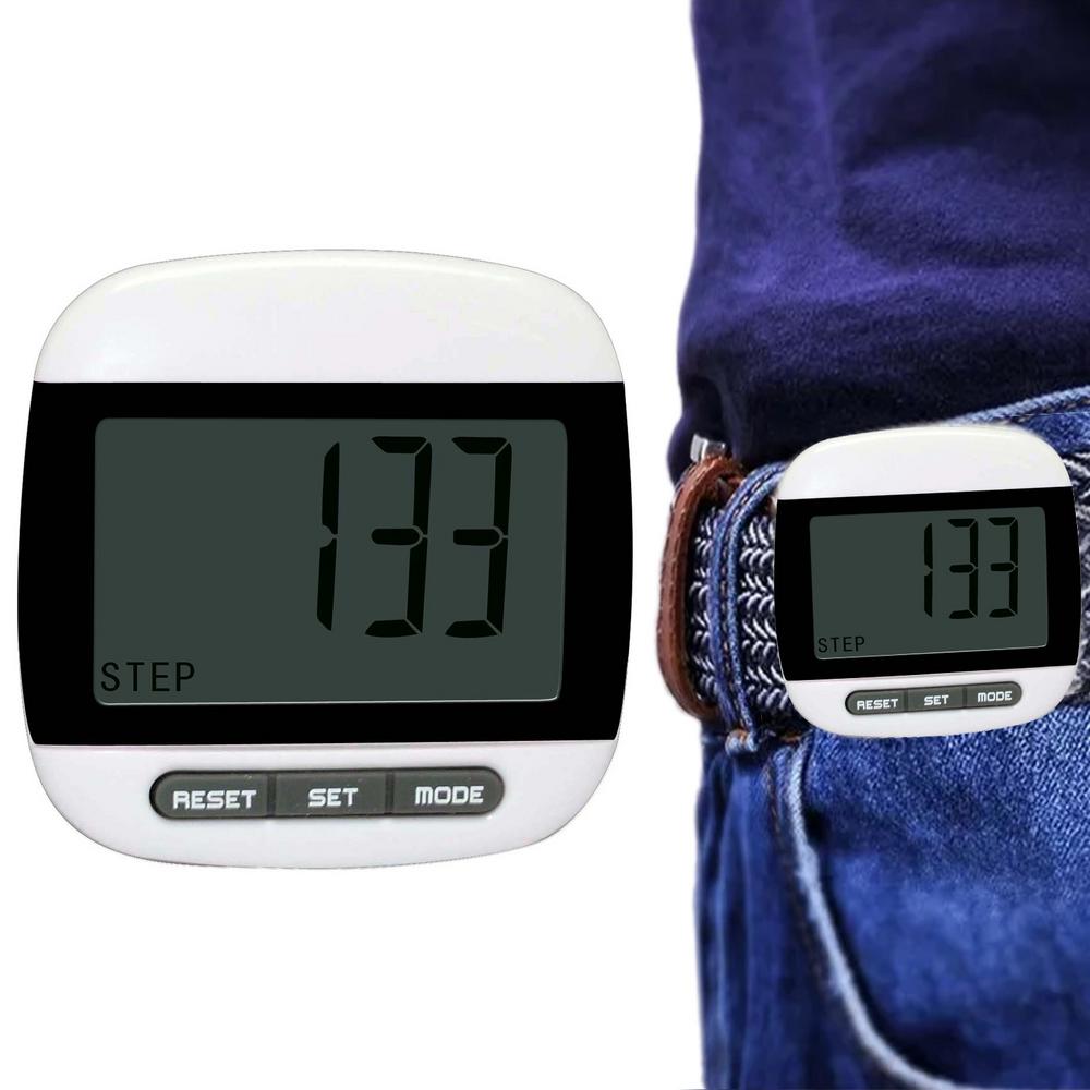 Leking Pedometer For Elderly Pedometer For Walking Seniors Step Counter