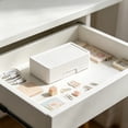thumbnail image 4 of Fmbmuo Desk Storage Box With Lid , Reusable Card Storage Box Office Storage Boxes With Lids For Bathroom Bedroom Dorm Kitchen Door, 4 of 6