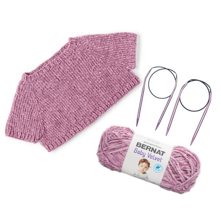 Bernat Poncho Pullover Knitting Kit, 3 Pieces