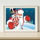 thumbnail image 4 of Cuadros Decorativos Santa Claus pintura al óleo por números lienzo dibujo DIY decoración de Navidad (M936) Tmvgtek embutido en tela, 4 of 9