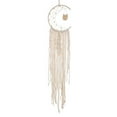 thumbnail image 2 of Tnobhg Hanging Dream Catcher Handmade Bohemian Cotton Rope Tassels Star Moon Leaf Owl Bedroom Wall Art Hanging Decoration Pendant, 2 of 8