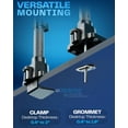 thumbnail image 2 of VIVO Pneumatic Arm Dual Ultrawide Monitor Desk Mount for Computer Screens to 49", 2 of 8