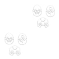 thumbnail image 3 of Advancent Molde para repujado de galletas, moldes de Pascua de dibujos animados, herramienta decorativa para hornear en el hogar Type2 NO2, 3 of 6
