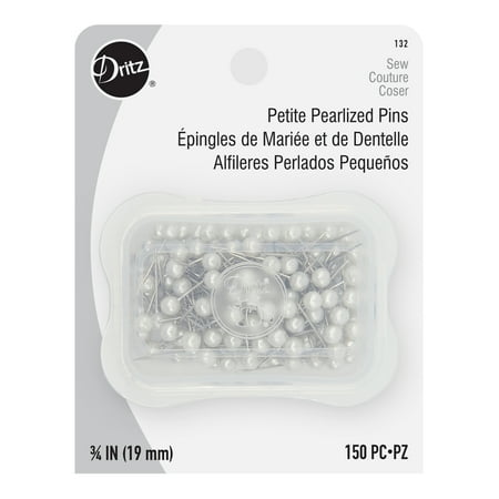 UPC: 0072879286090 | Dritz Size 12 Petite Pearlized Pins 150 Piece