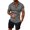 Dark Gray, variant on Vedolay Mens Short Outfits 2023 Men Shorts Sets for Summer 2 Piece Short Sleeve T Shirts and Shorts Outfits,Red 6XL