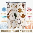 thumbnail image 5 of Western Gifts For Women Men, Stainless Steel 20OZ Tumbler with Lid and Straw for Christmas, Thanksgiving, Birthday, 5 of 6