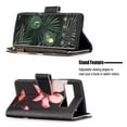 thumbnail image 6 of Dteck Wallet Phone Case for Google Pixel 6 Pro with Wrist Strap, Heavy Duty Zipper Purse Card Slots Wallet Cute Pattern Flip Folio Phone Case for Google Pixel 6 Pro, Lotus, 6 of 6