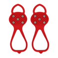 thumbnail image 4 of Non Slip Gripper Spikes for Shoes, Universal Non-Slip Gripper Spikes, 2025 New Universal 5-Tooth Crampon Non-Slip Silicone Shoe Cover for Hiking Walking Climbing Fishing Adult, 4 of 4