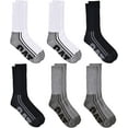 thumbnail image 4 of Caterpillar Men's Workwear Boot Crew Socks 6-Pack Multi, 4 of 5