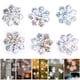 thumbnail image 4 of 300 piezas de confeti de copos de nieve, accesorio decorativo navideño, adorno navideño de copos de nieve (confeti de copos de nieve AB plateado de 25 mm), 4 of 8