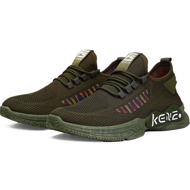 Tenis Hombre, Zapatos Hombre Deportivos, Zapatos de Malla Transpirable para Hombre, Zapatillas de Deporte Casuales de Moda para Entrenamiento Caminar Correr Gimnasio 