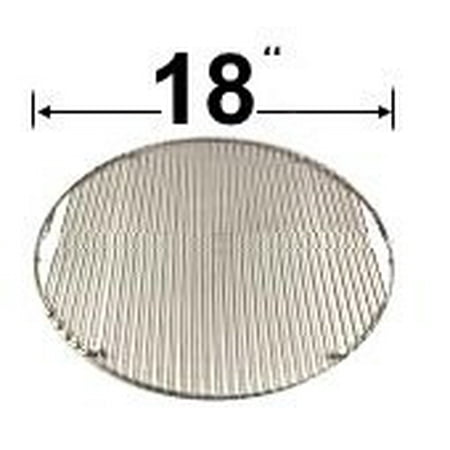 Green Grill Egg Modern Hom Products CG87SS Stainless Steel Cooking Grid Replacement for Gas Grill Model Big Green Egg Large ()