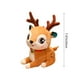 thumbnail image 3 of xihome Muñeco de peluche de ciervo navideño de 18 cm (7 pulgadas), suave, de algodn, juguete de peluche, decoracin navideña, regalo, 3 of 6