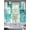 White, variant on Sage Green Black Sheer Curtains 84 Inch Length 2 Panels Set, Modern Abstract Art Botanical Voile Window Treatment Rod Pocket Curtains Sheers Drapes for Bedroom/Living Room/Kitchen 52"x84"x2