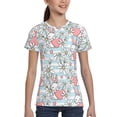 thumbnail image 4 of Honeii Cute Rabbit And Heart Print Kids Boy T-Shirt,Breathable Round Neck Tee,Stylish Summer Tee for Boys, for Outdoor Activities and Casual Wear, 4 of 7