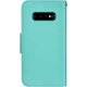 thumbnail image 3 of Funda tipo billetera con tapa de cuero de PU con patrón de gato de dibujos animados verde para Samsung Galaxy S10 Plus, 3 of 5