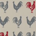 thumbnail image 3 of MU Kitchen Adjustable Cotton Designer Apron, 35-Inches, Hen House, 3 of 6