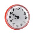 thumbnail image 2 of Reloj de Pared de Ba?o a Prueba de Agua, Espejo de Ventana de Succión de Pared Reloj de Ducha de Ba?o Accesorios de Ba?o(Rojo) Ecomeon no, 2 of 6