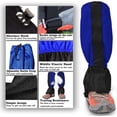 thumbnail image 2 of Leg Gaiters Waterproof Men Women Snow Boot Gaiters Hiking Shoe Gaiters Anti-Tear Adjustable Leggings Cover Ankle Leg Guard for Outdoor Hunting Camping Skiing Walking Mountain Climbing, 2 of 8