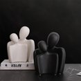 thumbnail image 3 of Hugging Couple Sculpture Decoration Ornaments Office Bookshelf Desktop Decorations Sculpture, 3 of 20