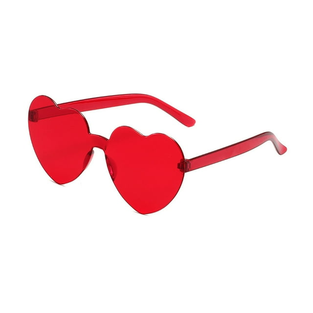 kurtrusly Peach Heart Sunglasses