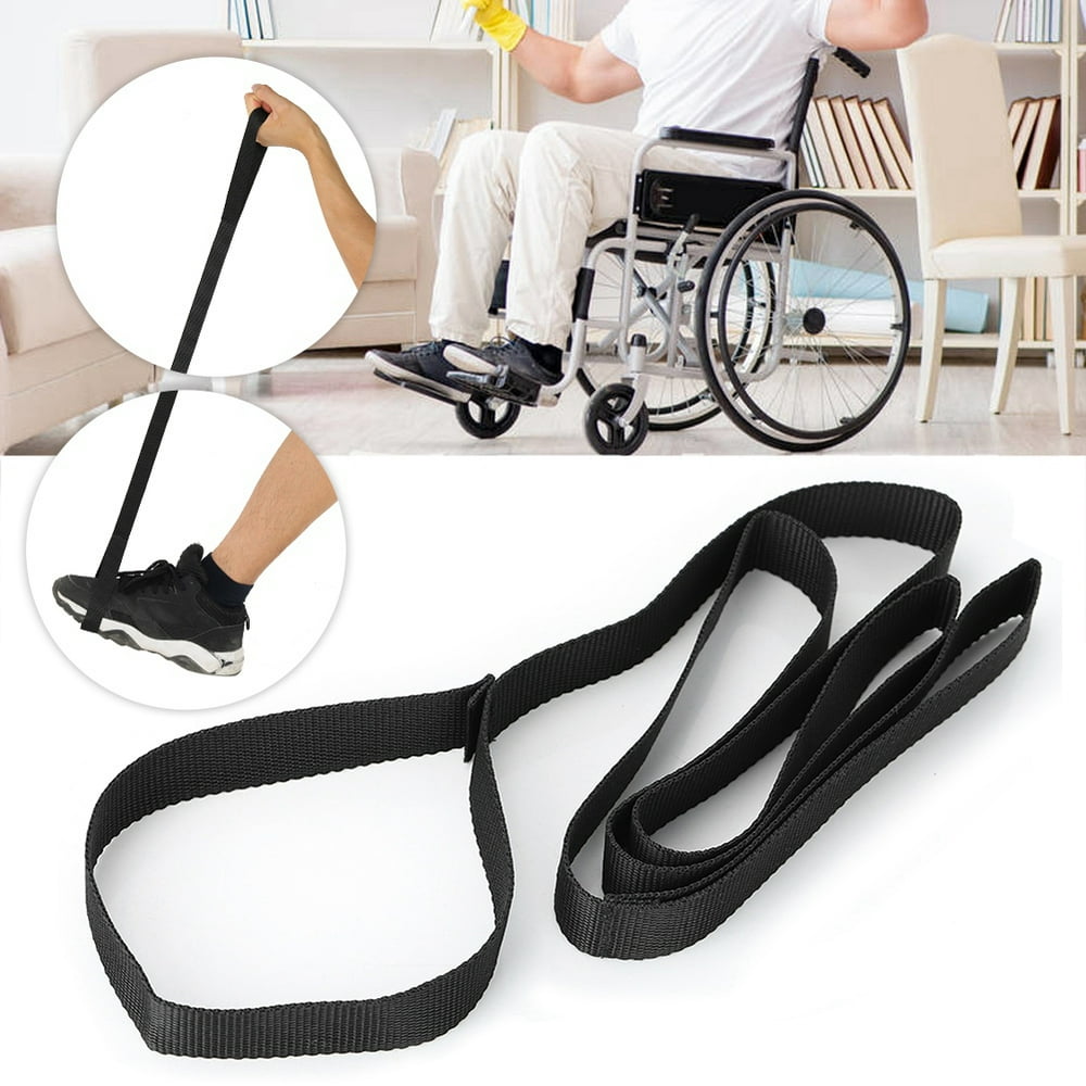 OTVIAP Nylon Leg Lifter Strap With Foot Strip Mobility Aids Disability