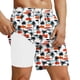 thumbnail image 1 of Ceisia Men's 2-in-1 Quick Dry Swim Trunks Tropical Palm Tree Print Elastic Waist Beach Shorts with Compression Liner Gift, 1 of 5
